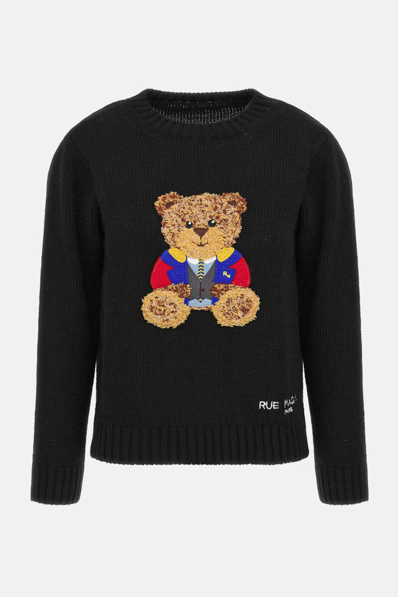 Maglia "MARVIN JUMPER" nera RUE MADAM