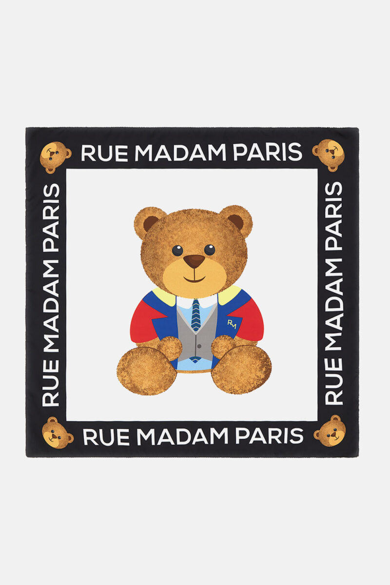 Foulard "CARRE' PARIS" maxi teddy RUE MADAM