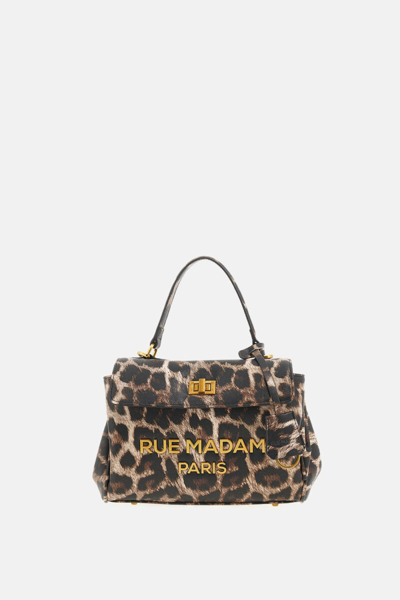 Mini tote "Les jours xs" leopard RUE MADAM