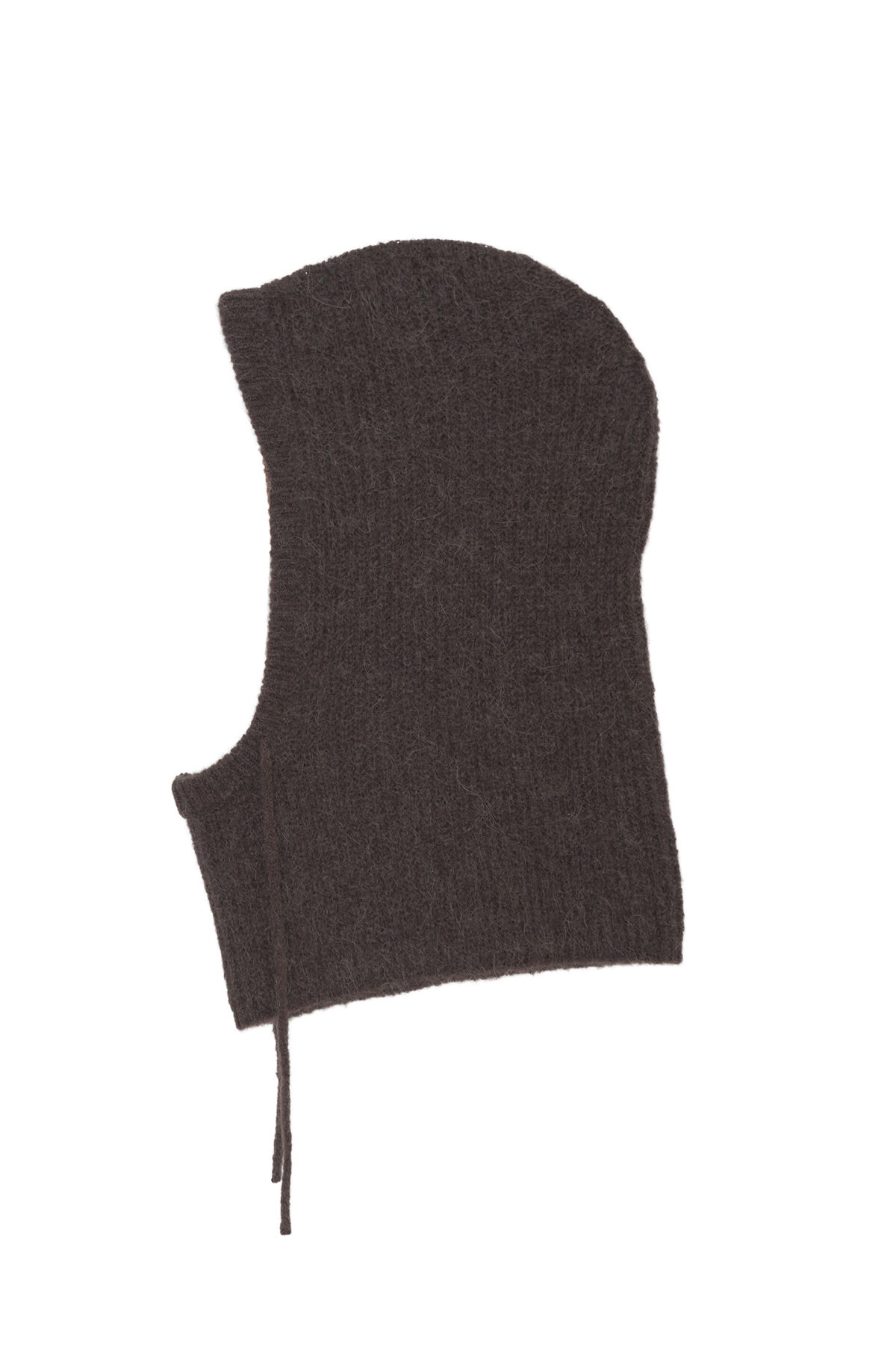 Balaclava in misto alpaca moro SOALLURE