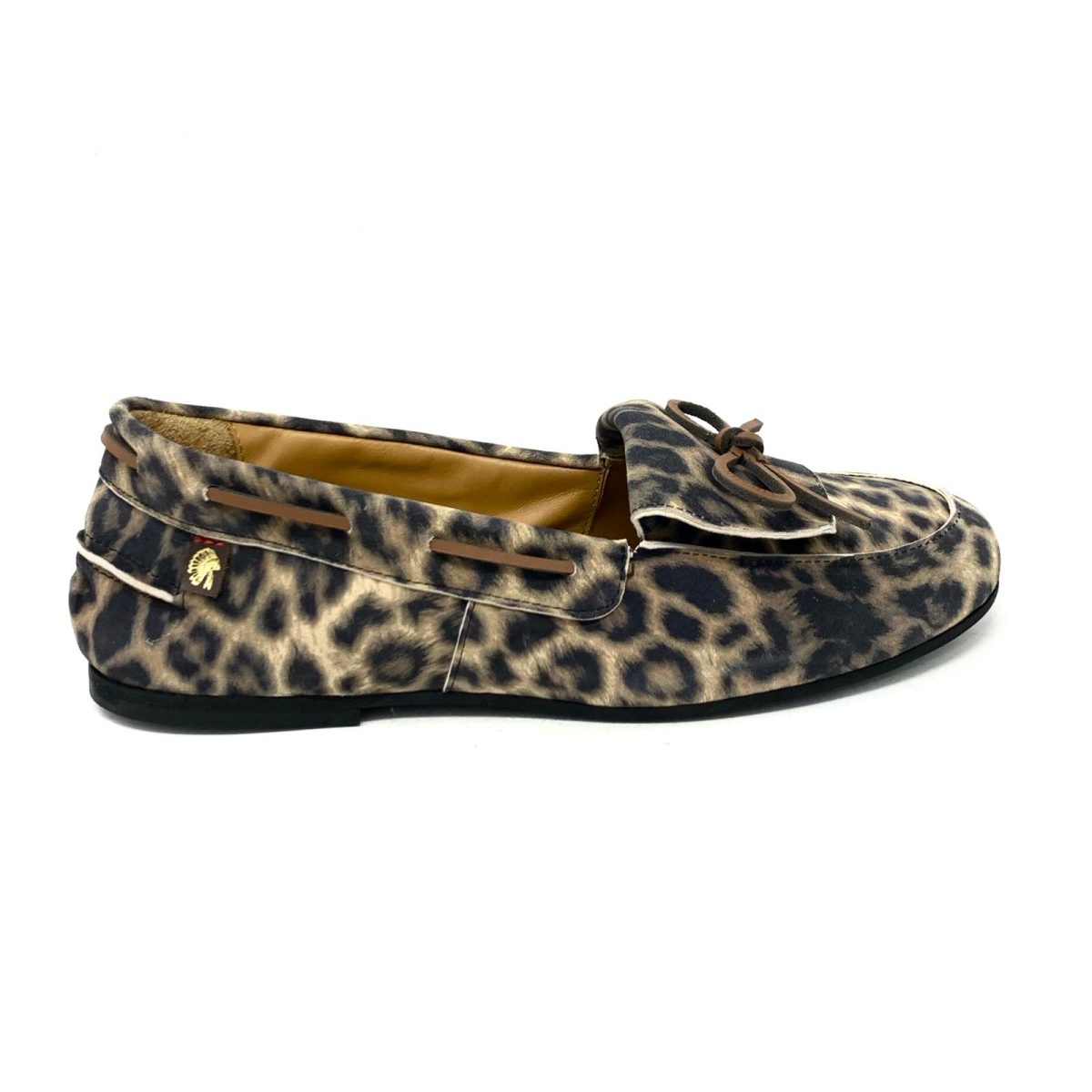 Mocassino DAKOTA scamosciata maculata PASSION BLANCHE